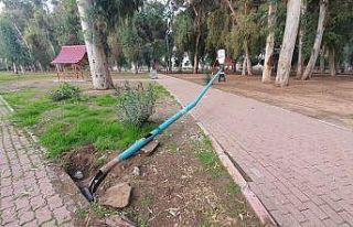 Berdan Barajı mesire alanında tahribat ve hırsızlık