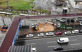 Beylikdüzü’nde akıl almaz kaza