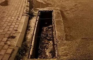 Bilecik’te hırsızlar mazgalları çaldı