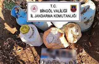 Bingöl’de 20 kilogram amonyum nitrat ele geçirildi