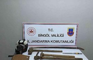 Bingöl’de kaçak kazıya suçüstü: 4 gözaltı