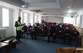 Birlik personellerine güvenli sürüş kuralları...