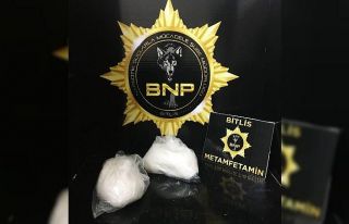 Bitlis’te 813 gram metamfetamin ele geçirildi