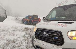 Böbrek ağrısı yaşayan kadının imdadına UMKE...