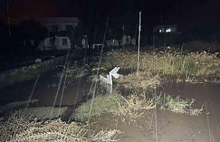 Bodrum sağanak yağışa teslim oldu