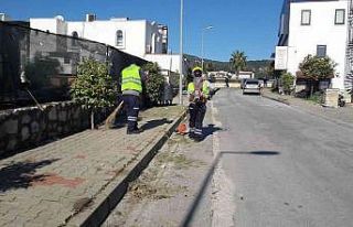Bodrum’da geniş kapsamlı temizlik çalışmaları...