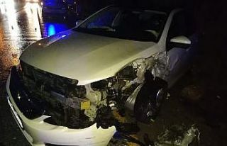 Bodrum’daki kazada araçta sıkışan sürücü...