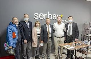 Bolu Teknokent yönetiminden Serbay Ar-Ge Merkezine...