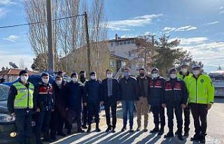 Bolvadin’de yılbaşı denetimleri gündüz saatlerinde...