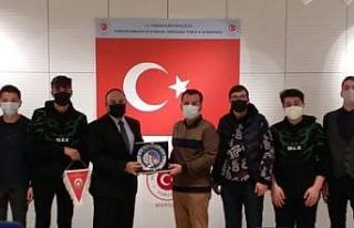 Bozüyük Mesleki ve Teknik Anadolu Lisesi öğrencileri...