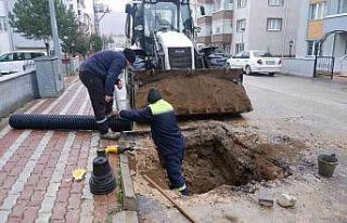 Bozüyük’te alt yapı çalışmaları devam ediyor