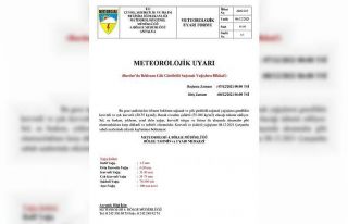 Burdur’da gece saatlerinde kuvvetli yağış bekleniyor