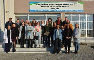 Burhaniye’de Bitki Doku Kültürü Kursu ilgi gördü