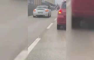 Bursa’da asker eğlencesi için trafiği böyle...