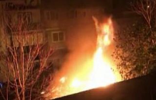 Bursa’da marangoz atölyesinde yangın