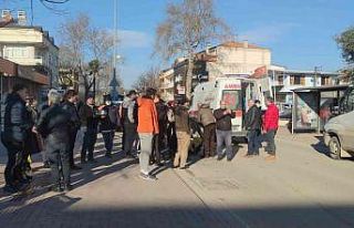 Bursa’da otomobilin çarptığı genç kız yaralandı
