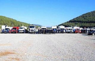 Büyükşehir Belediyesinden tatbikat