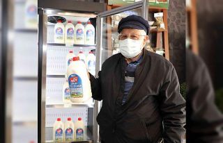 Büyükşehir çiğ Halk Süt satışına başladı