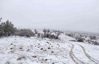 Çal’a mevsimin ilk karı düştüı