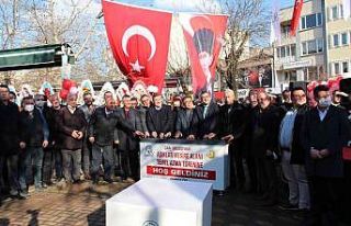 Çan Belediyesi Aşıklar mesire alanı temel atma...