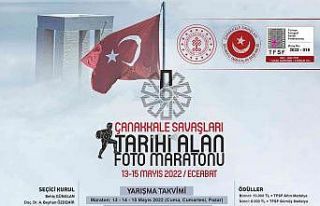 Çanakkale Savaşları Tarihi Alan Foto Maraton başlıyor
