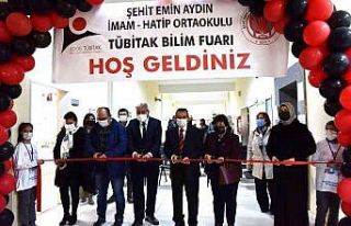 Çan’da TUBİTAK 4006 Bilim Fuarı açıldı