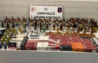Çankırı’da geniş çaplı kaçak içki ve uyuşturucu...