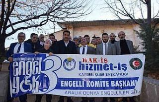 Çelik: “Engellileri çalışma hayatına yönlendirecek...