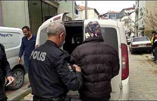 Cezaevinden izinli çıktı, kazan çalarken yakalandı