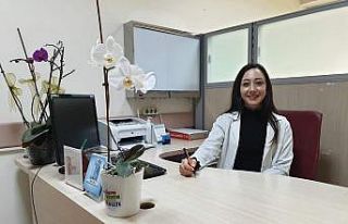 Çiçeği burnunda Dahiliye Uzmanı Cansu Arıca göreve...