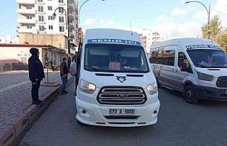 Cizre’de nöbetçi dolmuş uygulaması başlatıldı