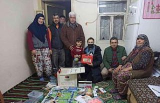 Çocuklar oyun sandıklarına kavuştu
