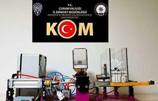 Çorum’da kaçak sigara operasyonu