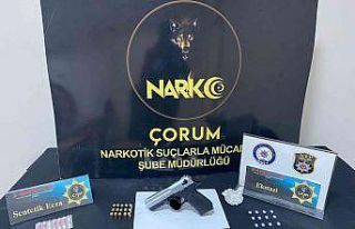 Çorum’da uyuşturucu operasyonu