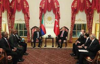 Cumhurbaşkanı Erdoğan, Komorlar Birliği Cumhurbaşkanı...