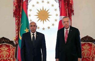 Cumhurbaşkanı Erdoğan, Moritanya Cumhurbaşkanı...