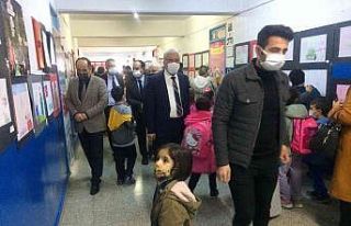 Cumhuriyet ilkokulunda 15 Temmuz fotoğraf sergisi...