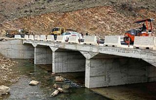 Dadağlı Köprüsü tamamlandı
