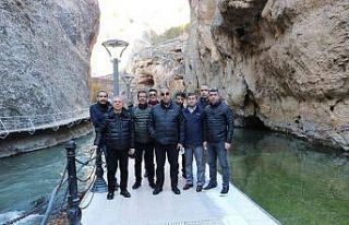 Darende’ye hayran kaldılar