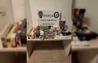 Datça’da kaçak tütün operasyonu
