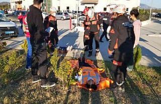 Datça’daki tatbikat gerçeği aratmadı