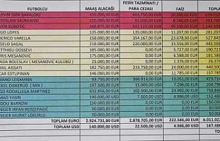 Denizlispor transfer yasağı getiren oyuncuları...