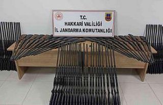 Derecik’te 71 av tüfeği ele geçirildi