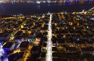 Derince’de enerji tasarruflu dekoratif aydınlatma...