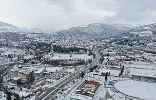 Devrek beyaza büründü