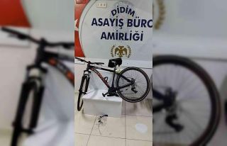 Didim’de çalınan bisikletler bulundu