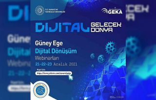 ‘Dijital Dünya Dijital Gelecek’ webinarları...