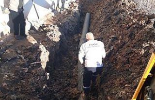 DİSKİ Hazro Kavaklıboğaz’da altyapı çalışmalarını...