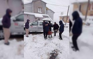 Diyaliz hastasının yardımına AFAD yetişti