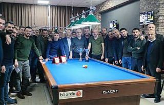 Diyarbakır’da bilardo şampiyonasına yoğun katılım